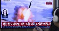 North Korea fires ballistic missile ahead of US drills
