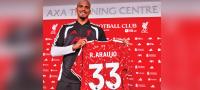 Barca's Araujo heads to Liverpool on loan