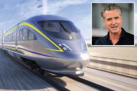 Gavin Newsom’s bullet train barreling toward financial cliff as cash could run dry in 2027