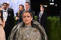 Rihanna shares photos with her three children in front of Barbados childhood home