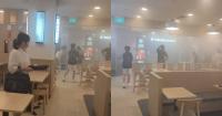 Around 120 evacuated, one taken to hospital after blaze breaks out at Junction 8 eatery