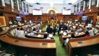 AAP stages protest in Delhi Assembly against rice ‘scam’, 8 MLAs marshalled out of House