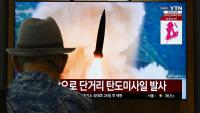 North Korea fires ballistic missile over Sea of Japan