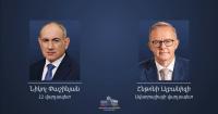 Australian Prime Minister congratulates Nikol Pashinyan