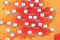 Mapped: UK to be hotter than Athens as fifth heatwave will bring 36C temperatures