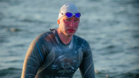 Polish swimmer conquers Baltic after 55 hours then doctors make strange request