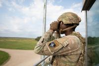 How a Fire Support Team assists artillery training