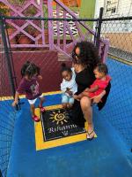 Rihanna takes her three kids back to her childhood home in Barbados