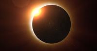 Solar eclipse partially visible from Albania before sunset
