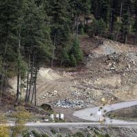 Groundwater mucking up U.S. 93 west of Whitefish construction