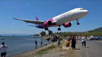 Woman 'blasted to ground by plane jet' during take off at airport rushed to hospital