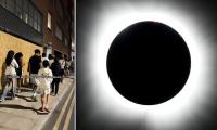Everything you need to know about tonight's total solar eclipse as huge queues form in last-minute scramble for glasses: The best times and locations to see it