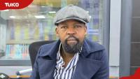 Alex Mwakideu: Tanzanian ENT surgeon offers treatment for radio presenter's hearing problem