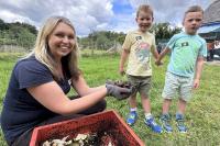 Natural World Products hosts Family Gardening Workshop at Bushcraft Centre