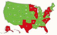 Map of 34 States Who Have Ended ‘Orphan Tax’ on Social Security