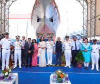 India launches next-gen offshore patrol vessel Shruti