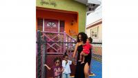 Rihanna's emotional homecoming to 'Rihanna Drive' with her children