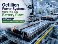Octillion Power Systems Opens Third India Battery Plant in Gujarat, Expands EV Manufacturing Capacity