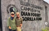 Ellen DeGeneres in Rwanda ahead of Kwita Izina