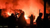Russian strike 'using North Korean missiles' kills seven at Ukraine steel plant