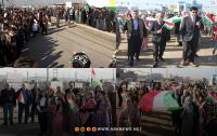 Kurdistan Democratic Party - Syria organizations commemorate Kurdistan Flag Day in the Kurdistan Region