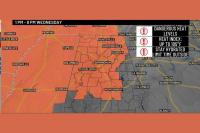 Alabama Heat Advisory Issued as Heat Index Levels Reach 105 Degrees Wednesday With First Alert Weather Days Beginning Friday and Highs Nearing 100 by Sunday