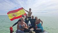 Spanish team completes “unforgettable” Jersey-France swim after raising thousands for charity