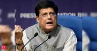 India's exports rise 15% in April-July; Commerce Minister Piyush Goyal confident of $1 trillion target