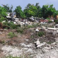 Rude awakening - Demolition crew flattens 20 squatter houses in Cooper’s Pen; remaining families uneasy