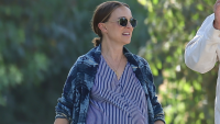 Veja's White Sneakers Made Natalie Portman the Chicest Mom in Paris