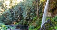 Tourist dies after falling 177ft from waterfall while trying to take a photo