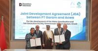 Acwa signs joint development agreement with PT GARAM for Indonesia's first utility-scale integrated seawater desalination and industrial salt project