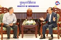 Cambodian Minister Urges TVK, CDTV to Scale Up Joint Production for Stronger Cambodia-China Understanding
