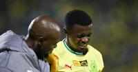 Sundowns coach Cardoso calls for protection of players after horrific tackle on Mokoena