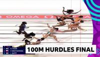 'Oh my word!' - Netherlands' Visser wins 100m hurdles by 0.001 secs