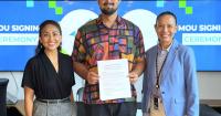 Junior Achievement Guam signs partnership with Pacific AI Media
