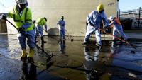 California businesses hit by East LA oil spill say promised payments are still missing