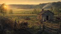 From Log Cabins to Lasting Homesteads: How Midwest Farmhouses Evolved in the 1840s