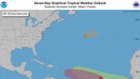 Tropical Storm Cristobal forms while two other areas are watched