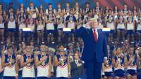 Trump headlines inaugural Patriot Games, attends grand finale in Ohio