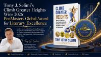 TJS Cognition Ltd Celebrates Tony J. Selimi's Literary Excellence with PenMasters Global Award