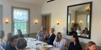 Books, dinner and thoughtful dialogue at literary salon at Swyft