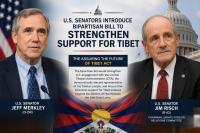 Press Release: Merkley, Risch Lead Bipartisan Push to Strengthen the United States’ Commitment to Tibet