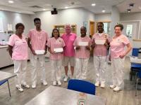 Four recognised for hospital volunteer work