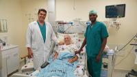 Rwandan doctor saves life of Israeli senior citizen