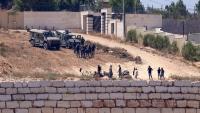 Israeli troops clash with settlers in West Bank village