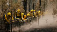 Roughly 250 active duty soldiers are fighting a wildfire in Washington state