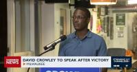 Milwaukee Co. Exec. David Crowley accepts Democratic nomination for governor
