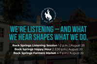 Wyoming Business Council Bringing Listening Sessions to Rock Springs