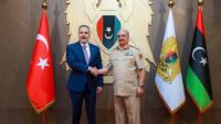 Turkish FM meets with former foe Haftar in Benghazi
